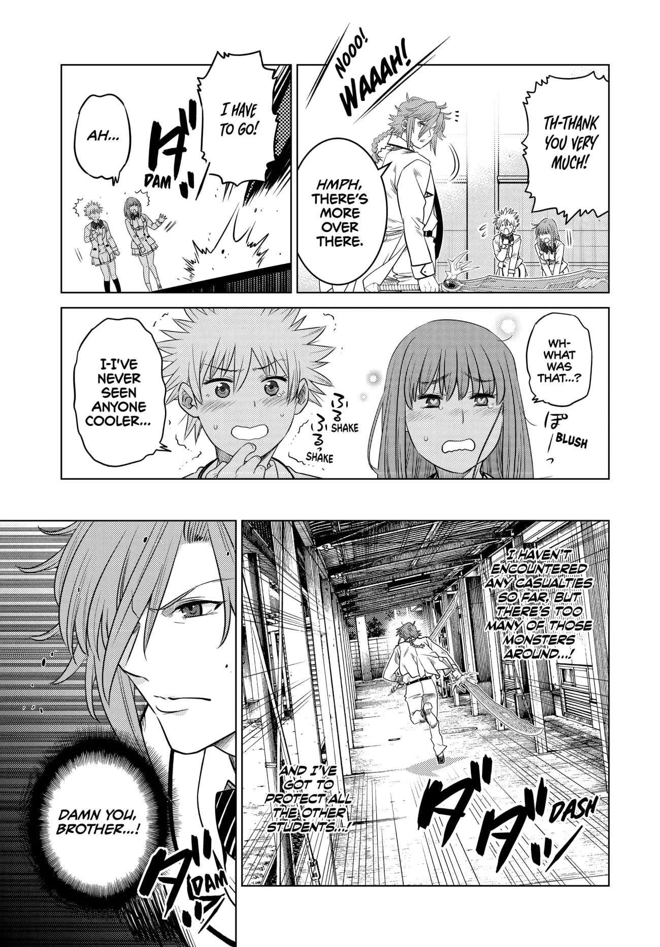 Ochikobore Datta Ani Ga Jitsuha Saikyou: Shijou Saikyou No Yuusha Wa Tensei-shi, Gakuen De Mujikaku Ni Musou Suru Chapter 23 18